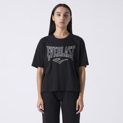 ICONIC T-SHIRT CON LOGO BLACK COTONE