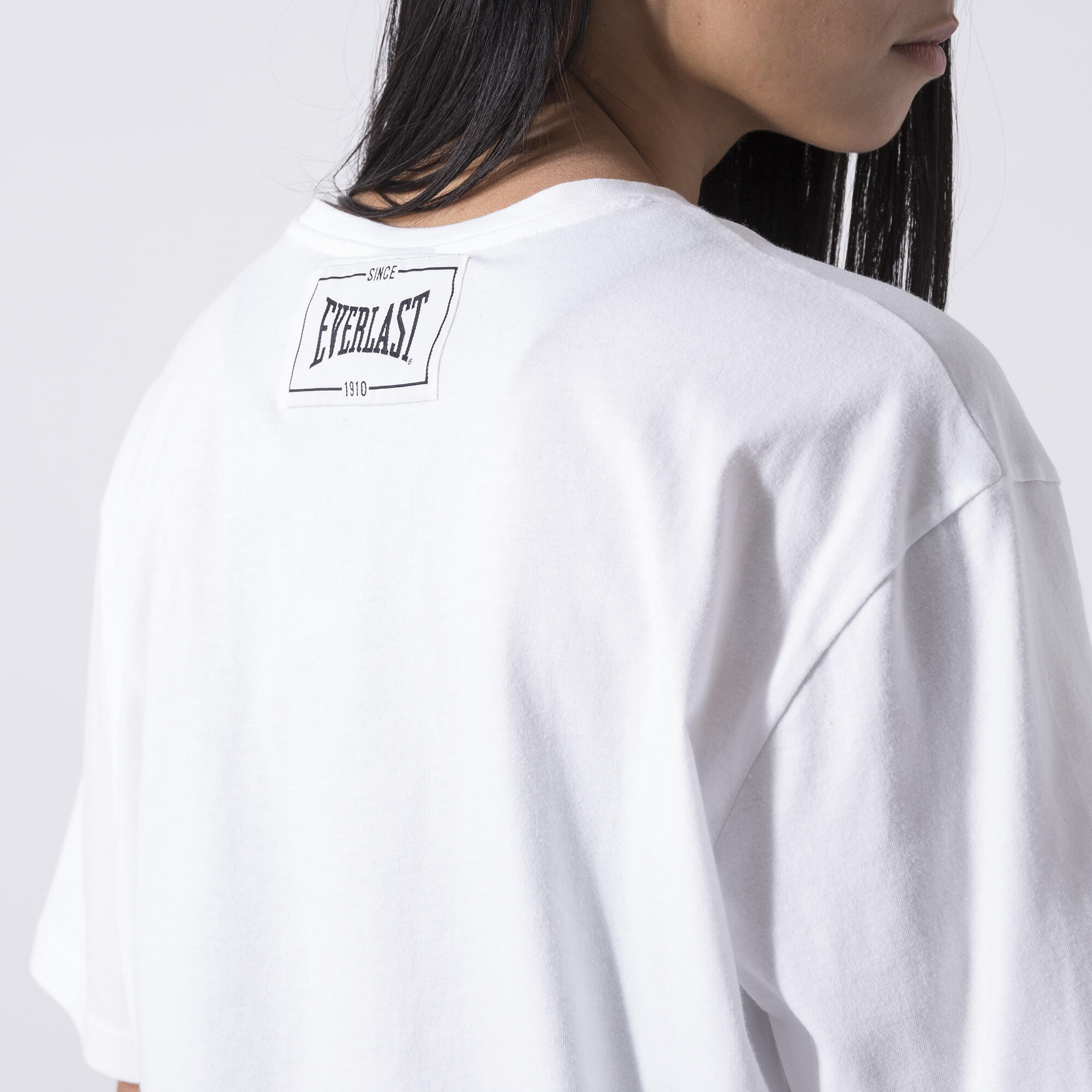 Camiseta icónica con logo BLANCO APAGADO ALGODÓN 6/6