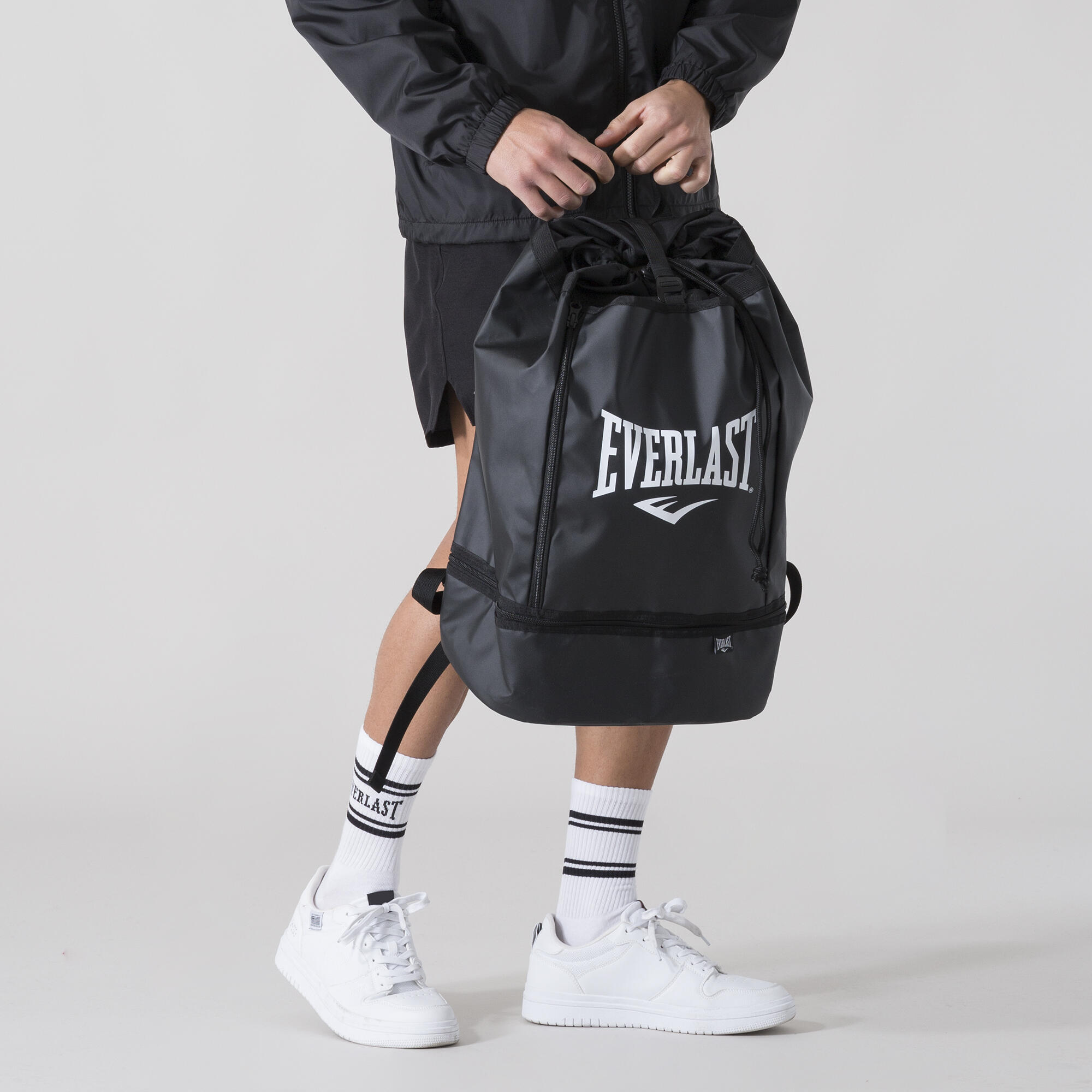 ICONIQUE SAC À DOS DE SPORT NOIR POLYESTER 7/7