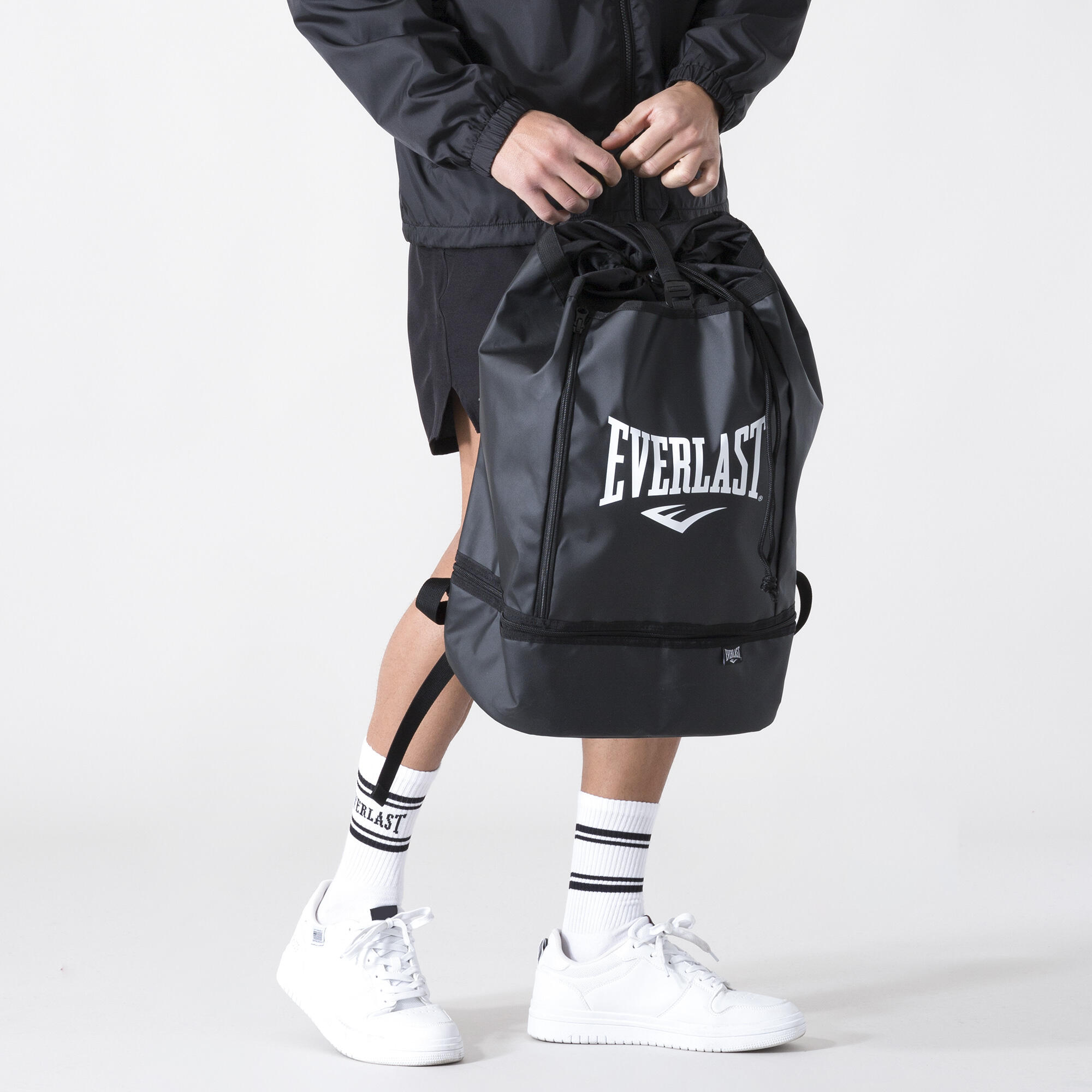 EVERLAST MOCHILA DE GINÁSIO ICÓNICA BLACK POLIÉSTER