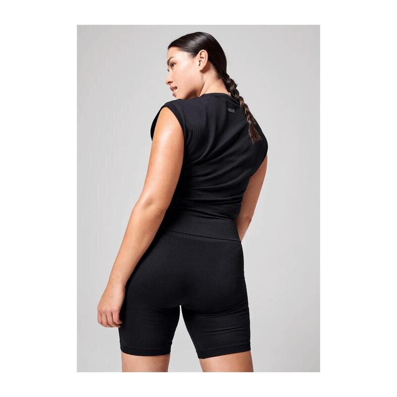 Tricou Casall Seamless Graphic Rib, respirabil, fără cusături, elastic
