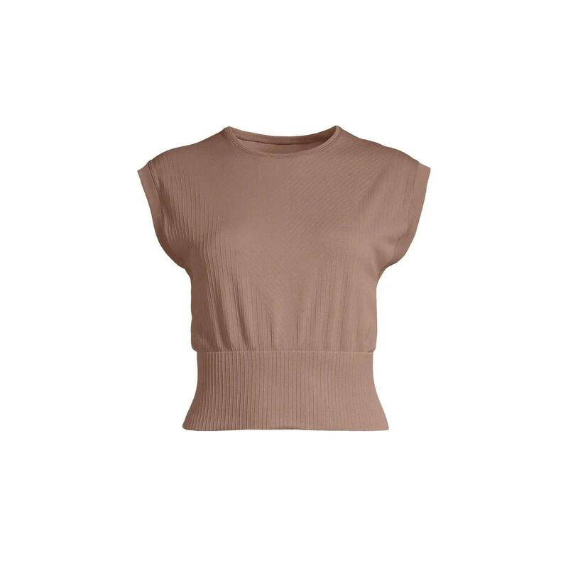 Tricou Casall Seamless Graphic Rib, respirabil, elastic fără cusături