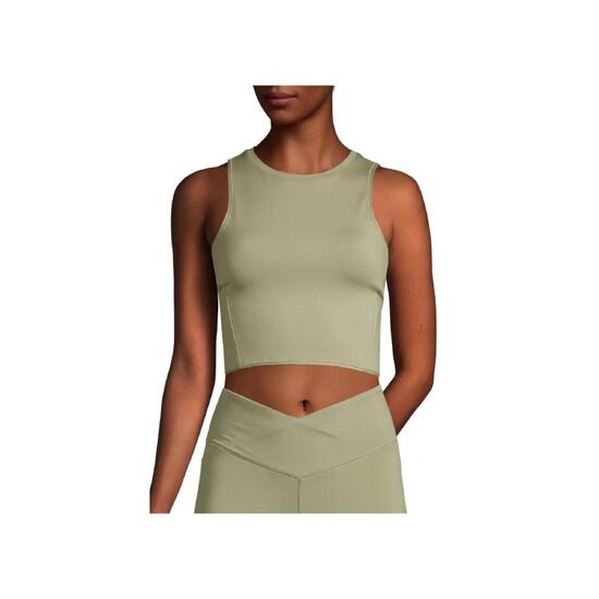 Crop Top Sportowy Krótki dla Kobiet Casall Overlap Oddychający