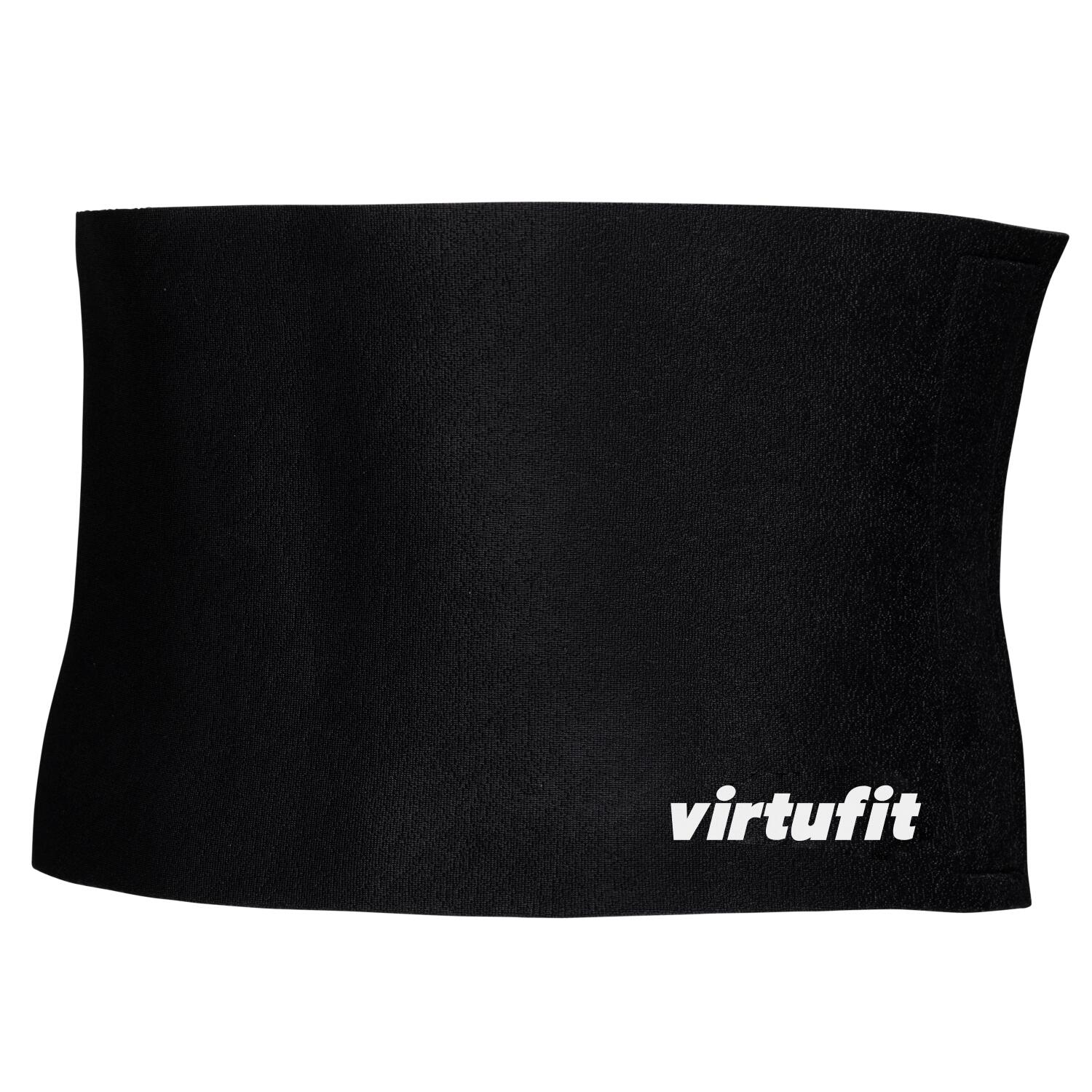 Virtufit - Ceinture Amincissante En Néoprène - 20 Cm - Noir - Ceinture De Sudation - Noir - Taille Unique - Decathlon
