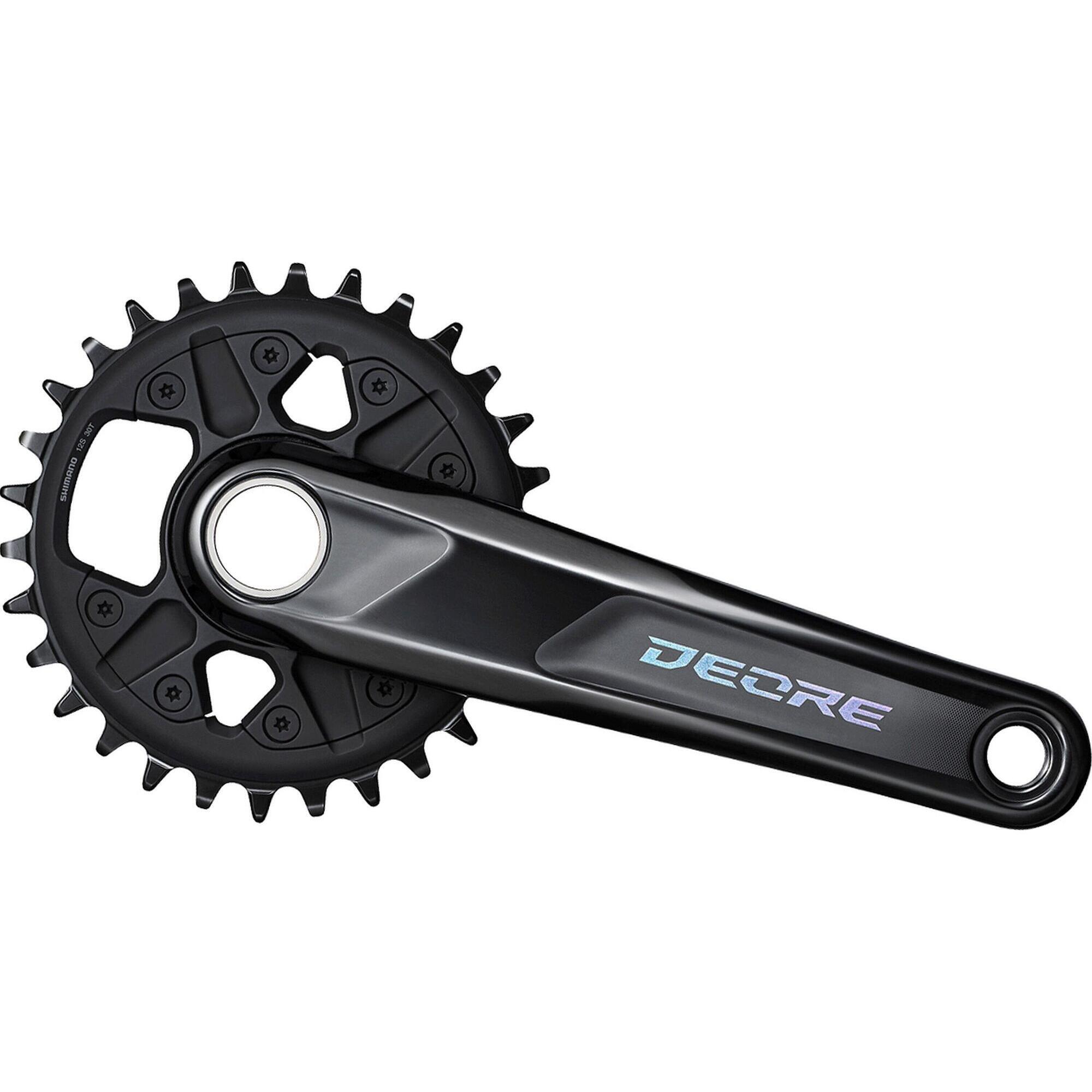 Shimano - Pédalier Deore Fc-m6120-1 12 Vitesses, 32 Dents, 1 - Manivelle - Noir - Decathlon
