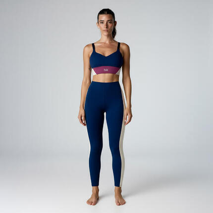 Ensemble de sport Top+Legging Pace Line pour femmes Black Limba
