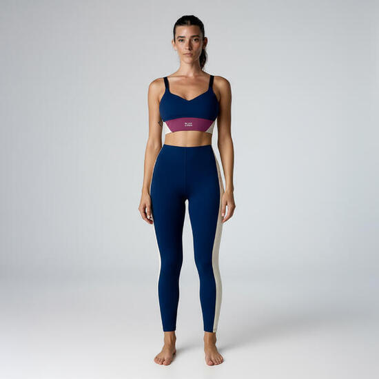 Ensemble de sport Top+Legging Pace Line pour femmes Black Limba