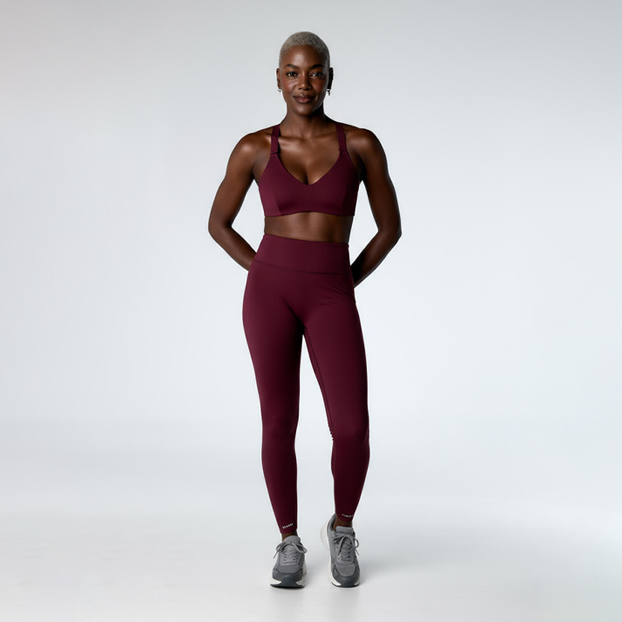 Black Limba - Ensemble De Sport Top+legging Impact Line  Pour Femmes Black Limba - Survêtement - Violet - Decathlon