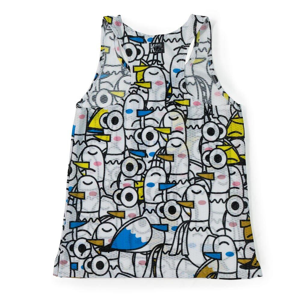 Canotta running GAVIOTA IDIOTA – Donna – colori vivaci e traspirante 2/4