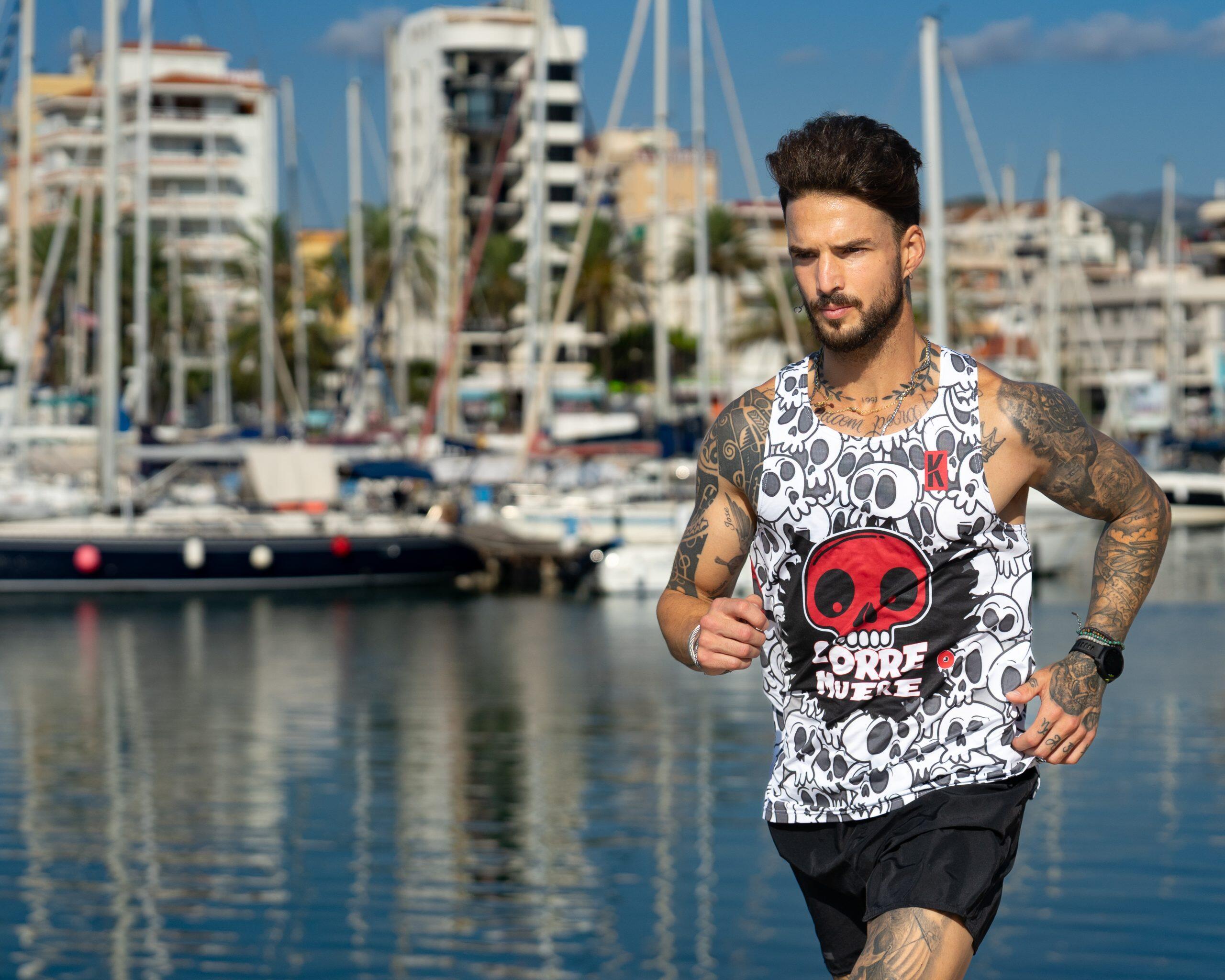 Canotta running CORRE O MUERE – Uomo – traspirante 5/5