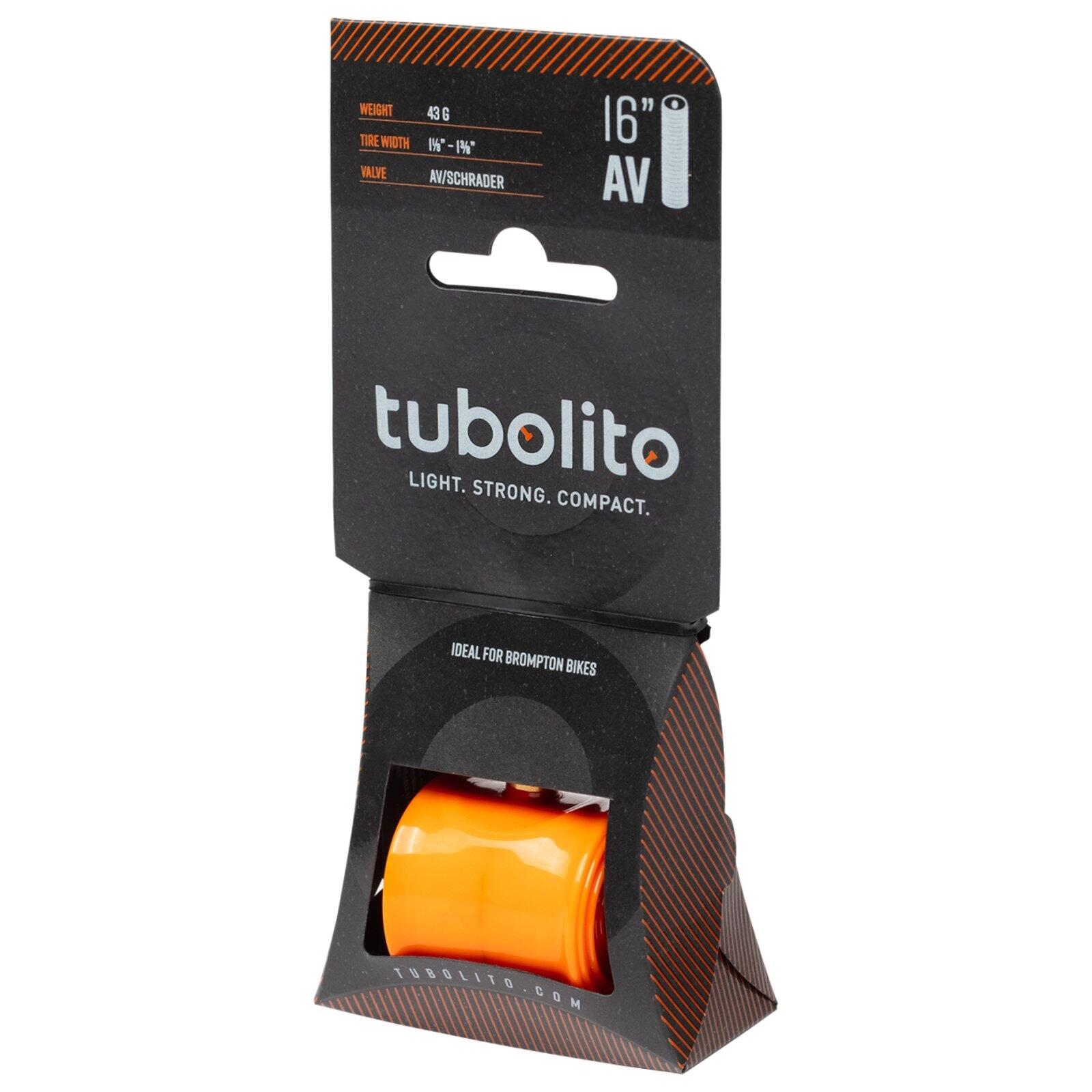 TUBOLITO Camera d'aria Tubolito pieghevole 16'' Schraeder 40 mm
