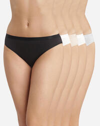 Lot de 5 Slips Coton Femme Les Pockets