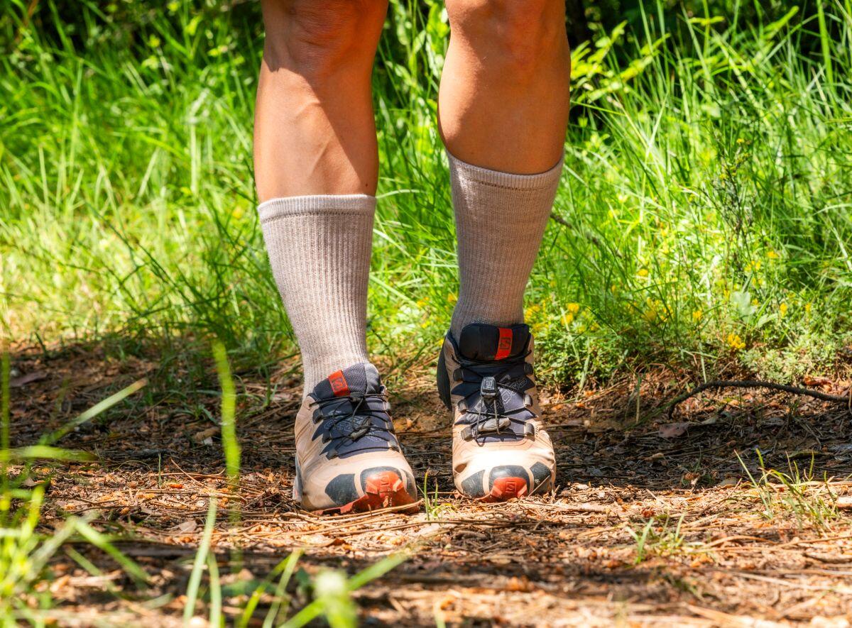 56% Merinowolle Zehensocken - Anti-Blasen - Wandersocken - Bruges 6/7