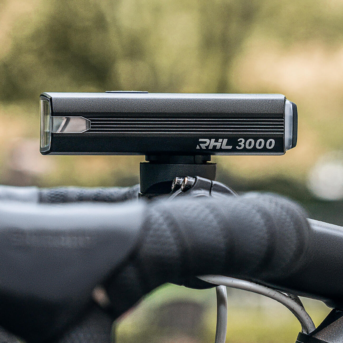 Éclairage avant pour vélo Wozinsky avec batterie externe USB-C 3000 lm 5/7
