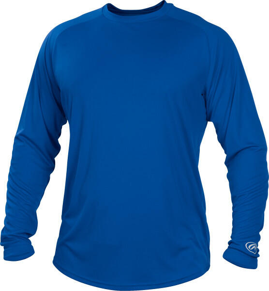 RAWLINGS Rawlings LSRT Crew Neck Long Sleeve XL Royal