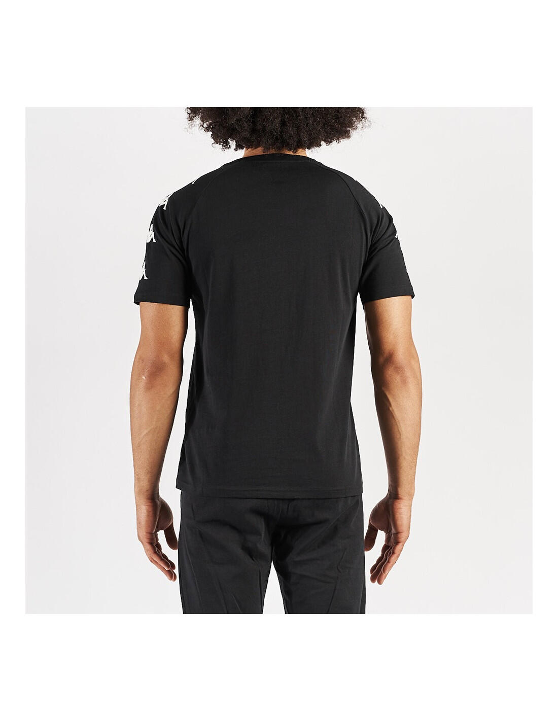 Maglia a Maniche Corte Uomo Kappa Klaky Nero 5/6