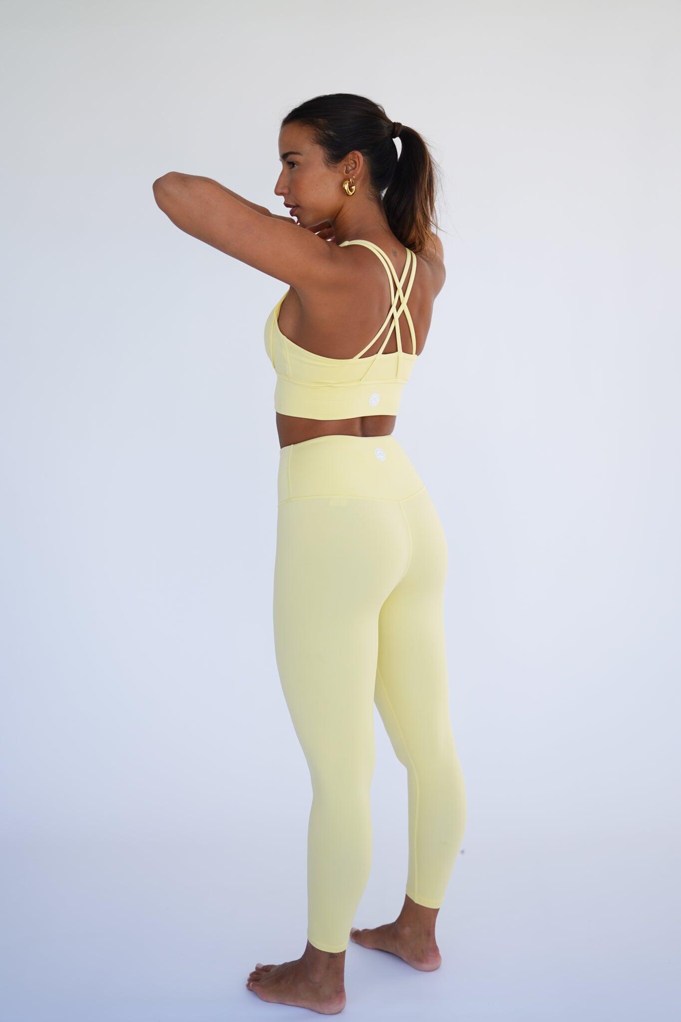 Legging CORAL - amarillo 3/5