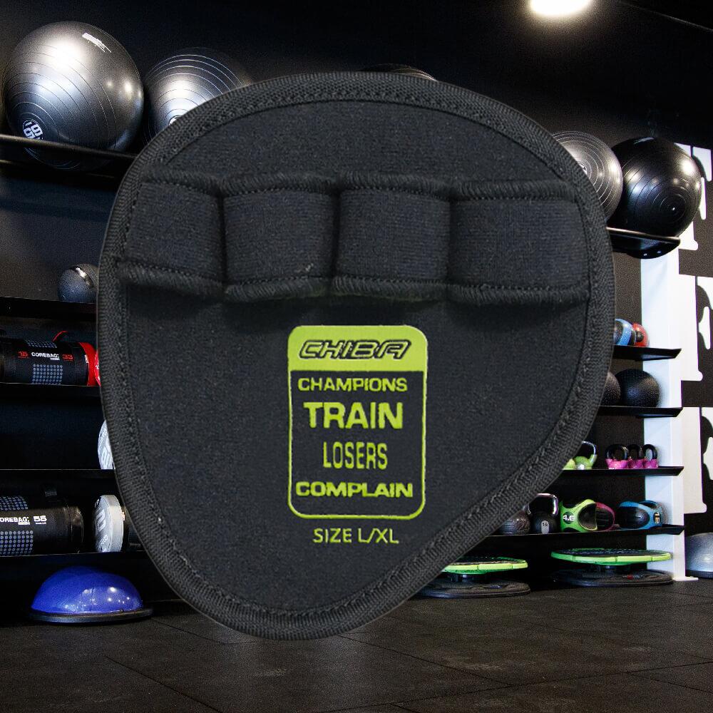 Chiba 40186 Motivation Grippad (Black) L/XL - Accessoires de fitness 2/3