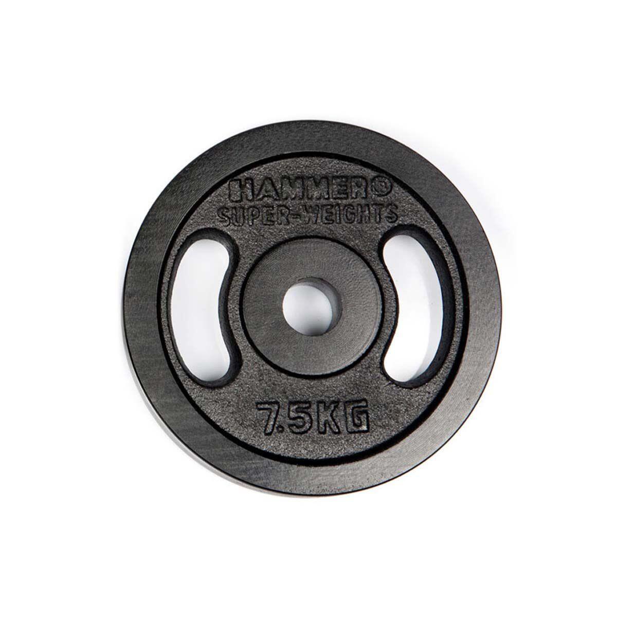 Disco de hierro 1x7,5 kg 30 mm Hammer 1/7