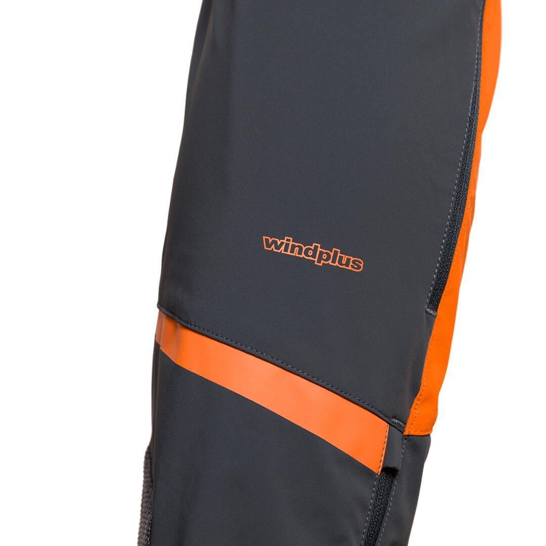 Pantalón para Hombre Trangoworld Sciora Gris/Naranja/Gris 3/5