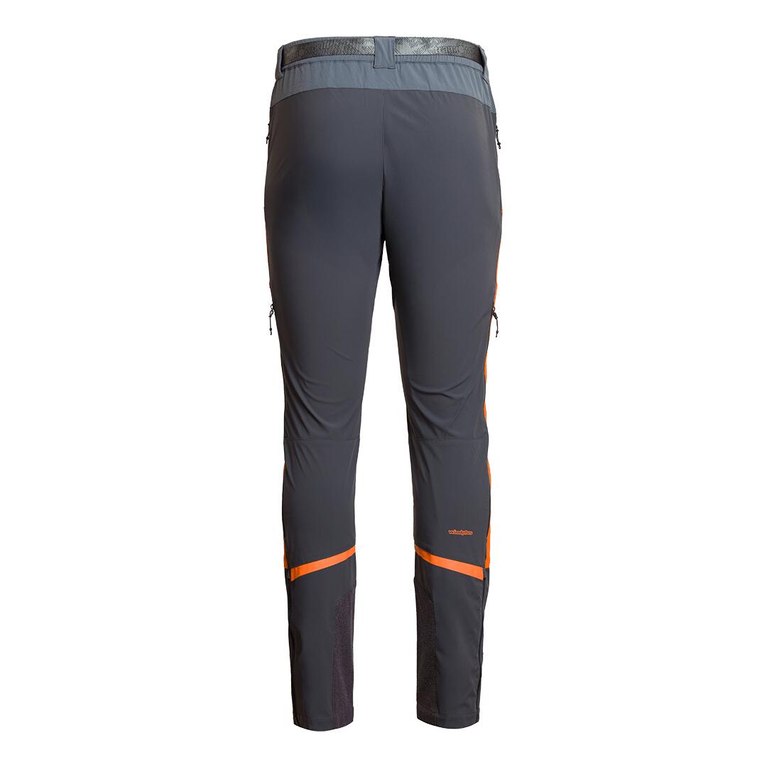 Pantalón para Hombre Trangoworld Sciora Gris/Naranja/Gris 2/5