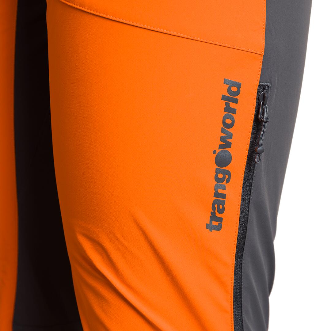 Pantalón para Hombre Trangoworld Sciora Gris/Naranja/Gris 5/5
