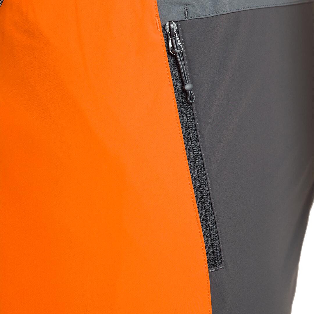 Pantalón para Hombre Trangoworld Sciora Gris/Naranja/Gris 4/5