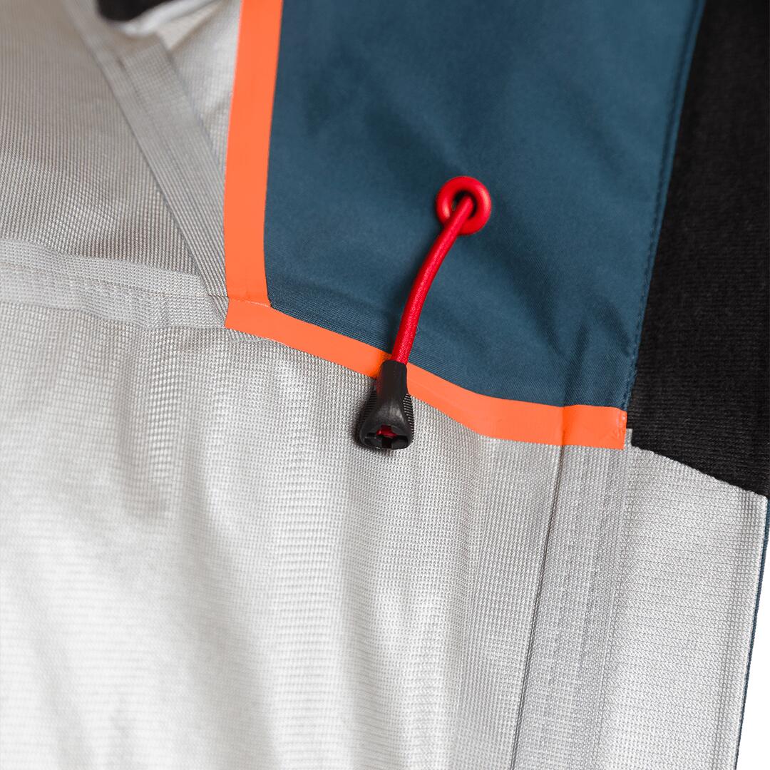 Chaqueta para Hombre Trangoworld Tosos Azul/Negro Impermeable 6/6