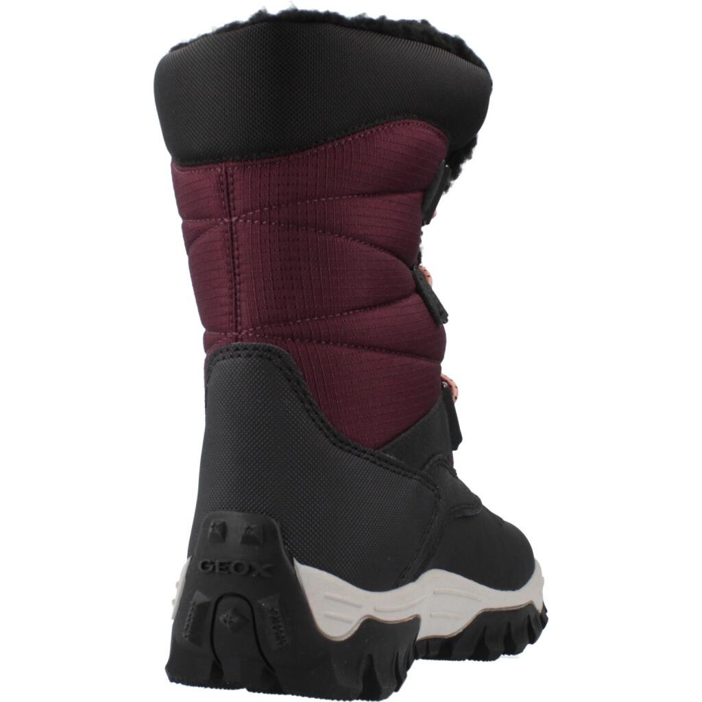 Botas Geox Modelo J Himalaya Girl B Ab Cor Borgonha 3/5