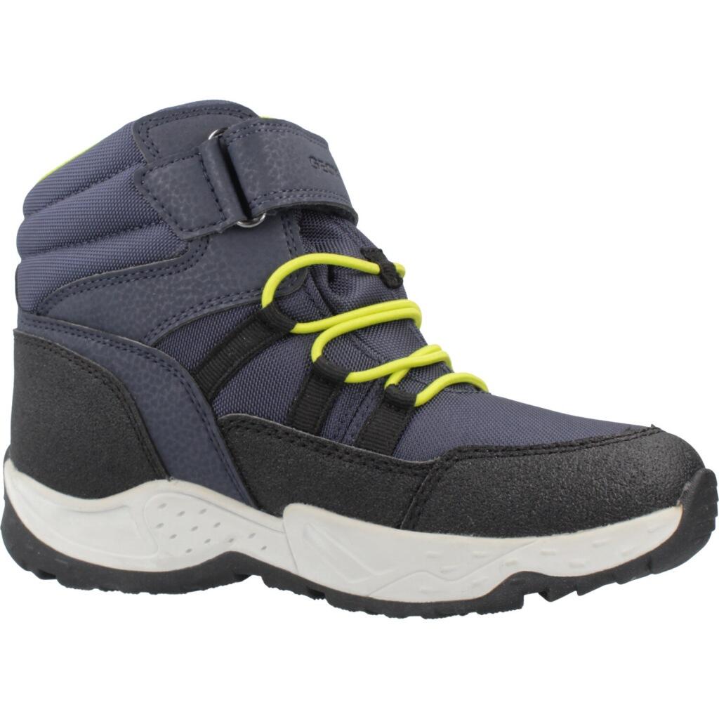 Bottes Geox Modèle J Sentiero Boy B Abx Couleur Bleu 5/5