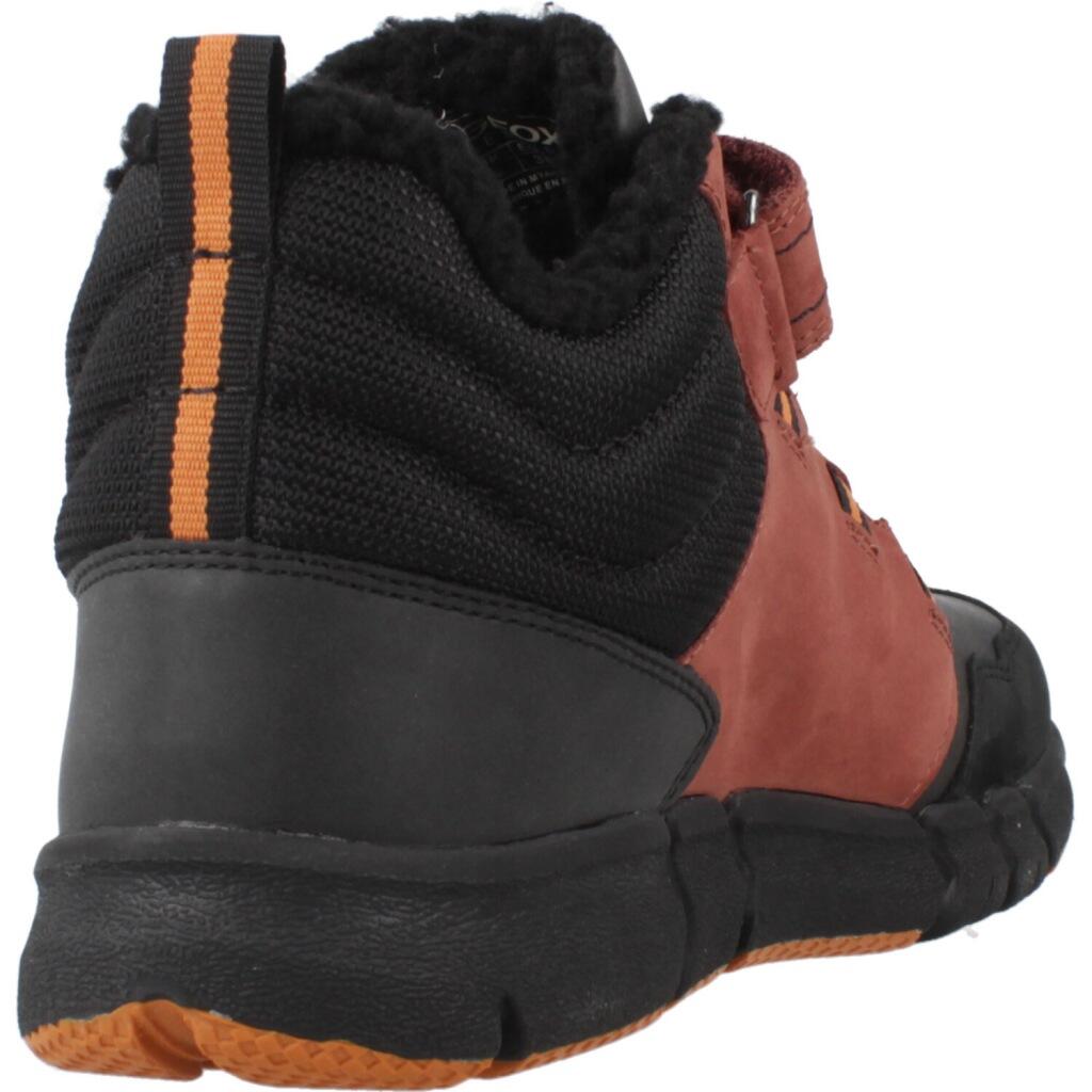 Geox – Bottines Garçon Flexyper Boy B ABX – Imperméables Amphibiox – Semelle Respirante – Scratch