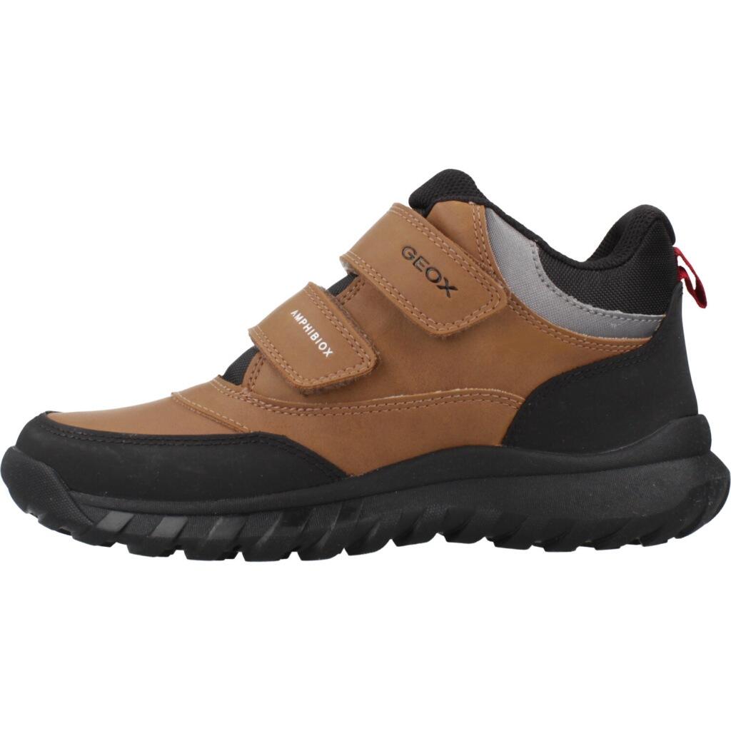 Baskets Geox Modèle J Simbyos Boy B Abx Couleur Marron 2/5