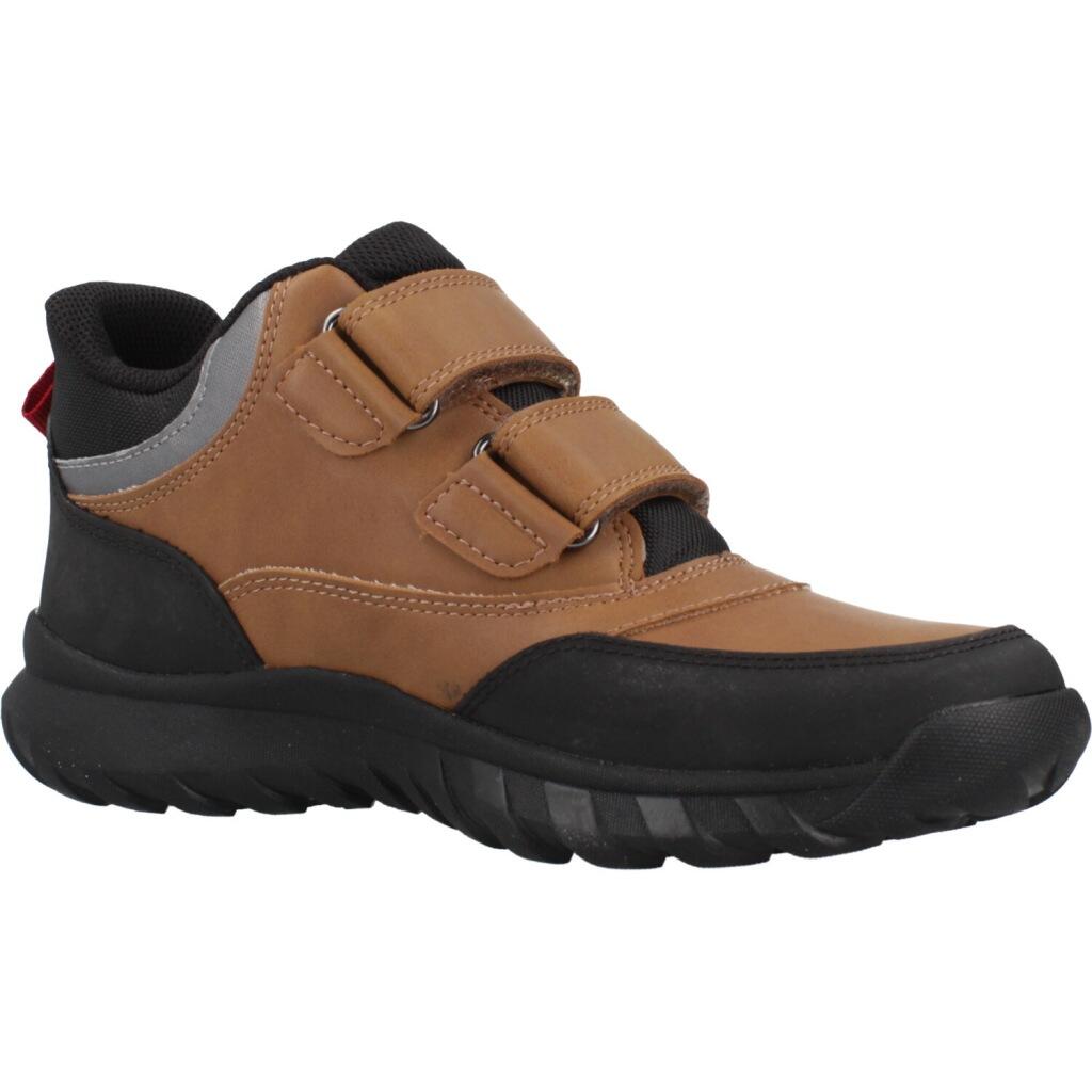 Baskets Geox Modèle J Simbyos Boy B Abx Couleur Marron 5/5