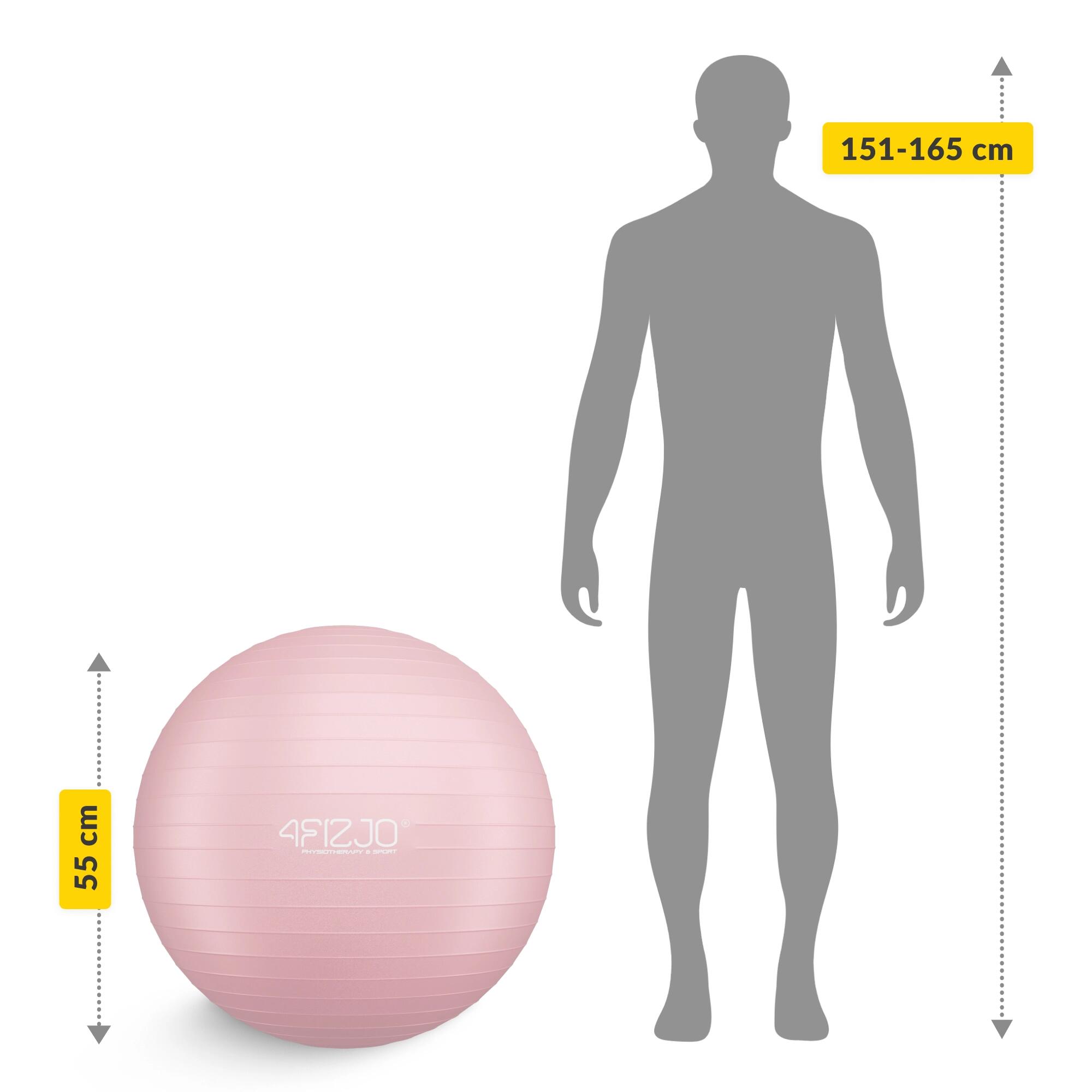 Palla ginnica fitness riabilitativa anti-burst postura 4FIZJO Reh Ball 3/7