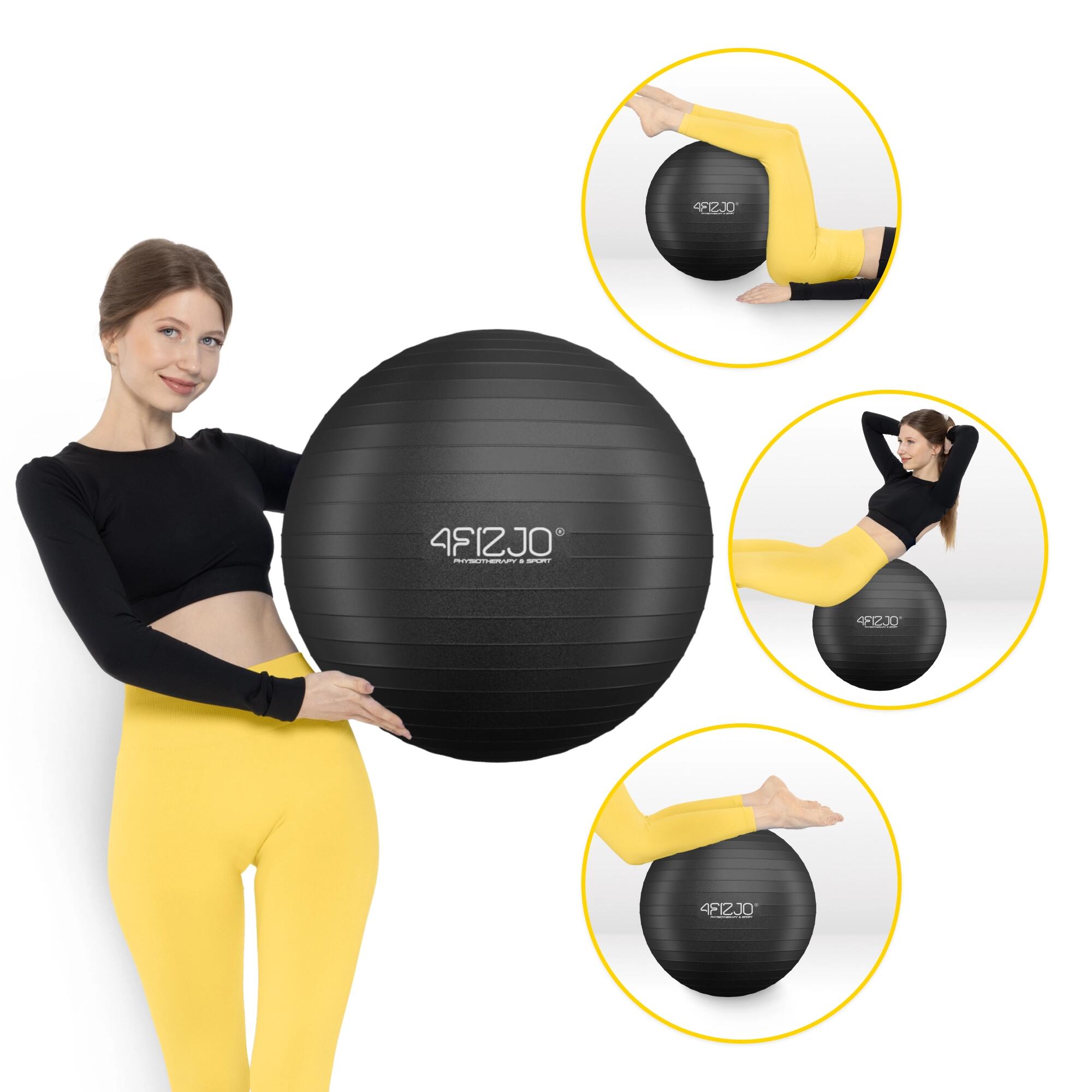 Palla ginnica fitness riabilitativa anti-burst postura 4FIZJO Reh Ball 7/7