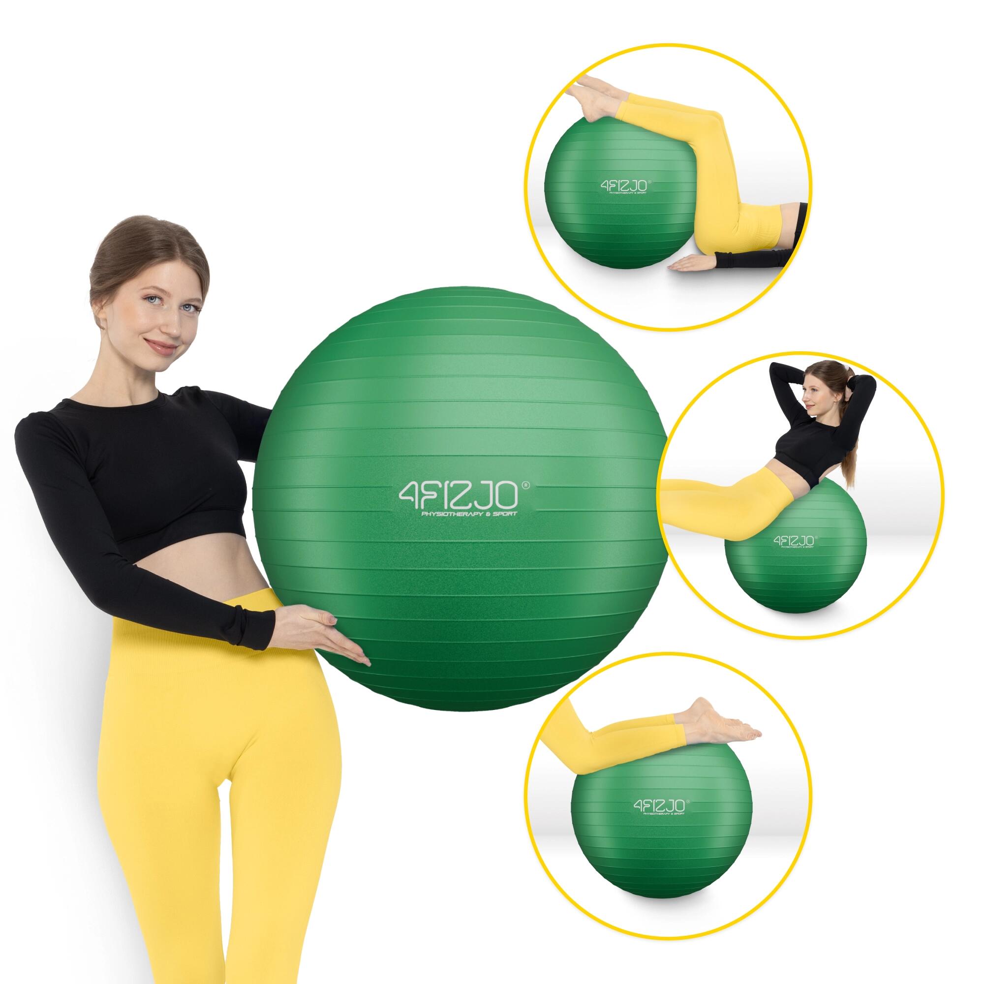 Palla ginnica fitness riabilitativa anti-burst postura 4FIZJO Reh Ball 2/7