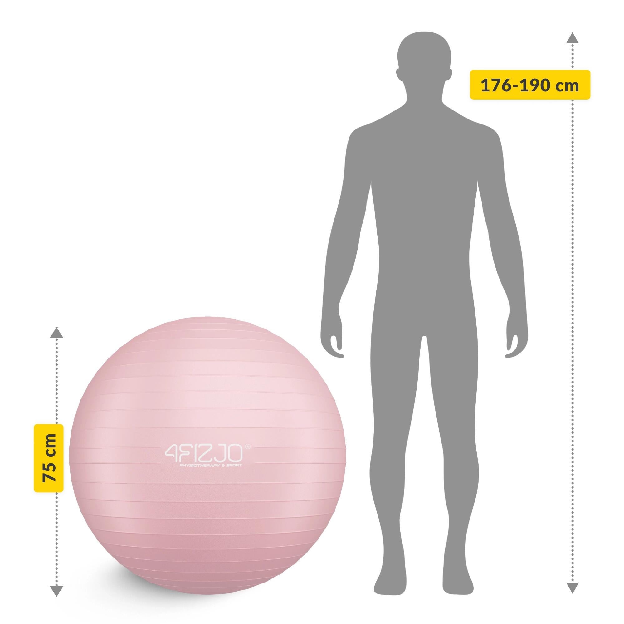 Gymbal revalidatie anti-burst reh ball coördinatie stabilisatie PVC 4FIZJO 4/7