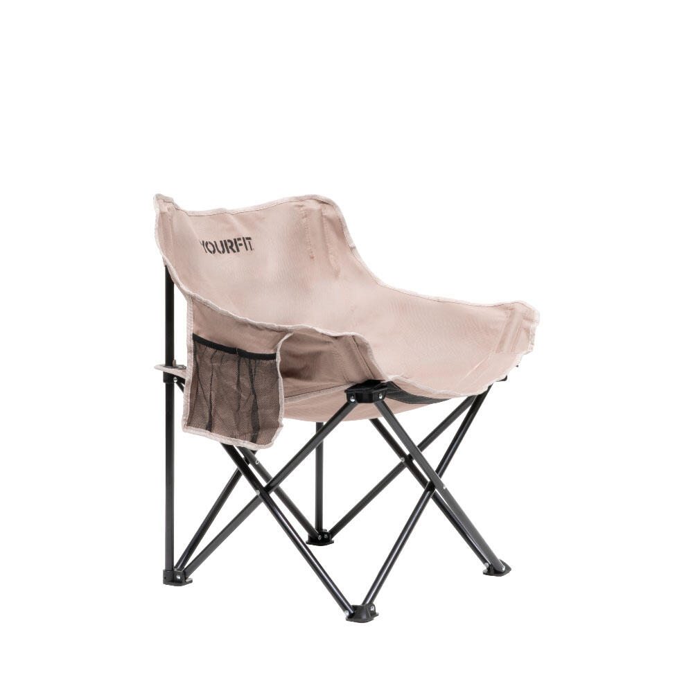 Yourfit - Chaise De Camping Pliante - Siège Pliant - Noir - No Size - Decathlon