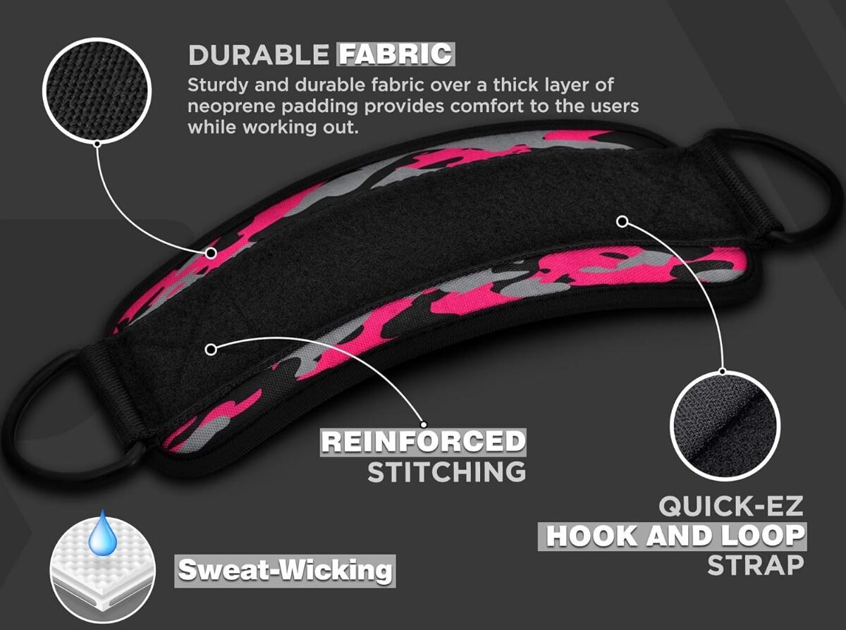 RDX A4 Ankle Straps For Gym Cable Machine 5/7