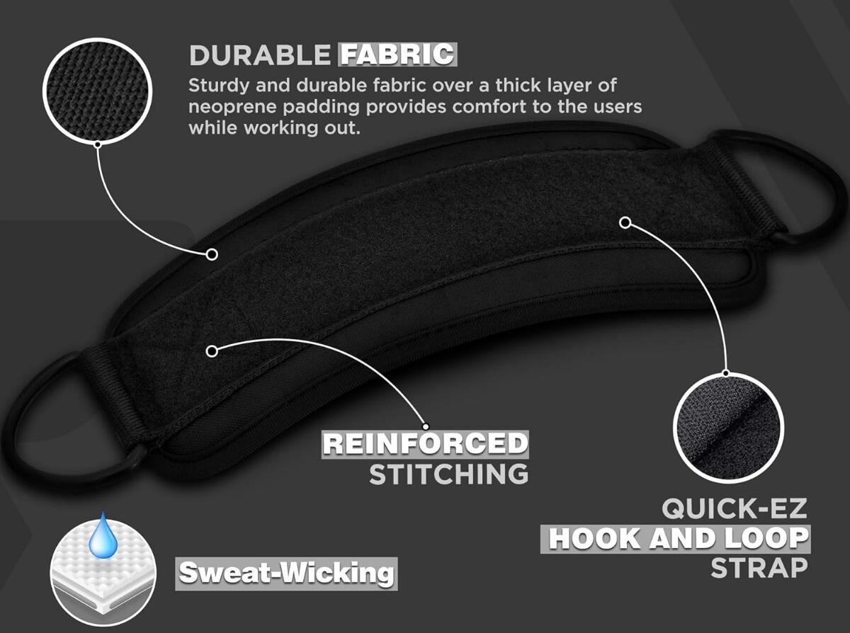 RDX A4 Ankle Straps For Gym Cable Machine 5/7