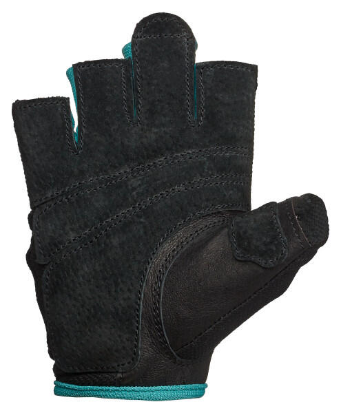 Harbinger Women's Power Stretchback Fitness Handschoenen - Zwart/Blauw - L 2/5