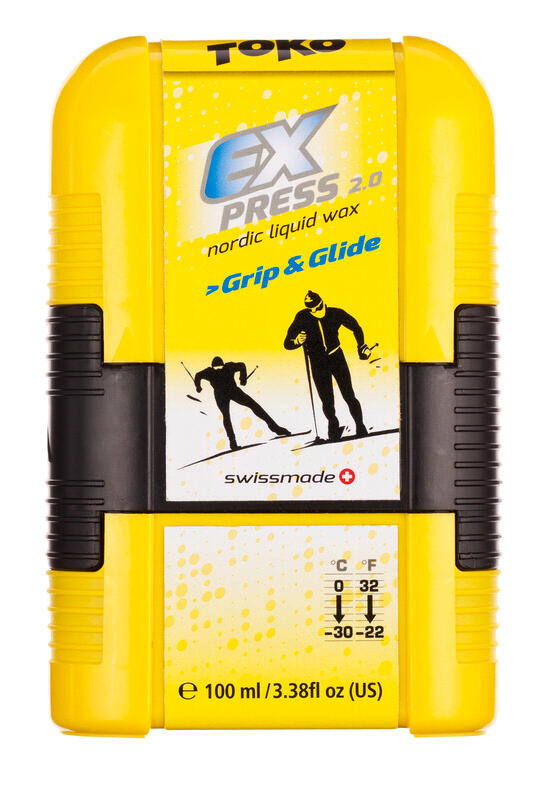 Cera para esqui TOKO Express Grip & Glide Pocket 3/4