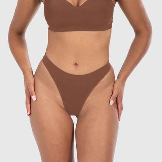 Damen String Nysa Weiß