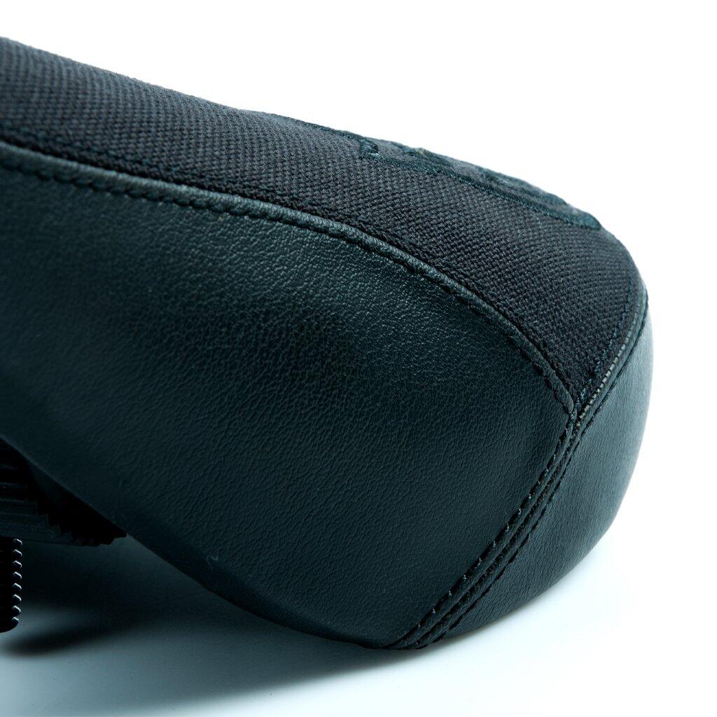 Sella Federal Mid Stealth Logo - Nero Canvas Top W/Faux Leather Panels Nero 3/5