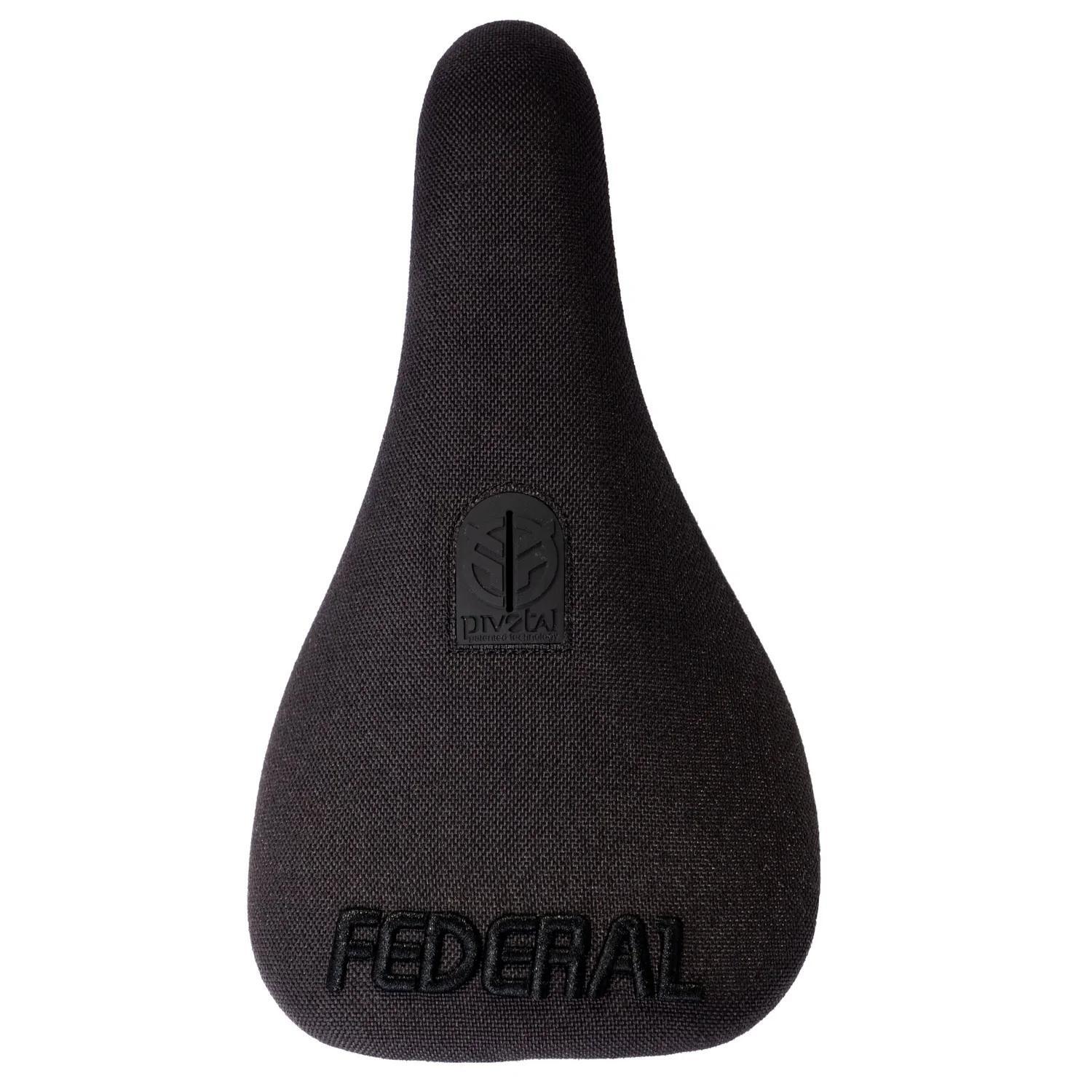Selle Federal Slim Pivotal Embroidered Word - Black 3/3