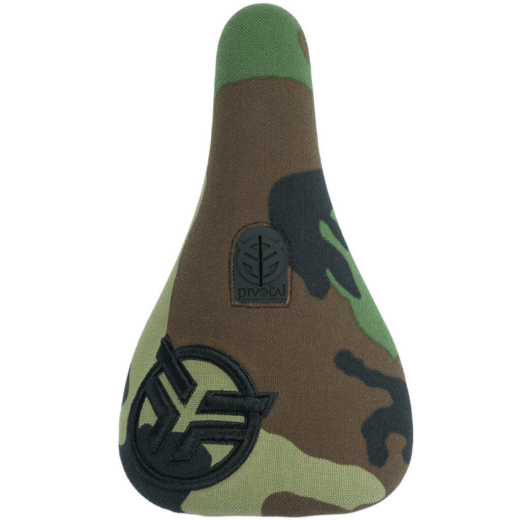 Selle Federal Slim Pivotal Logo Camo Raised Stitching Black 4/5