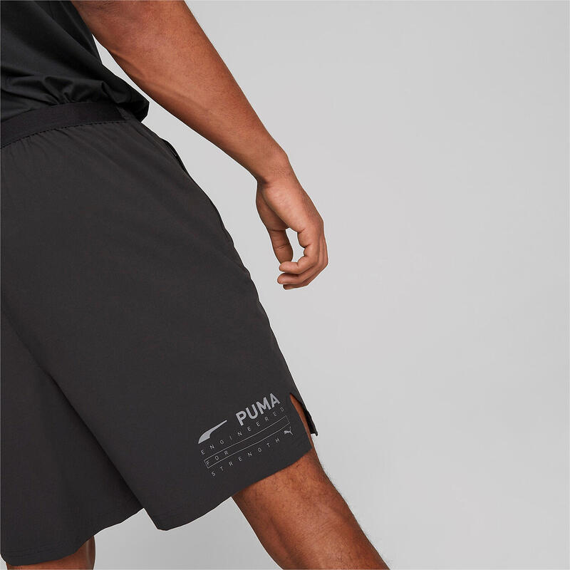 Șort fitness bărbați Train Ultraweave 7" negru