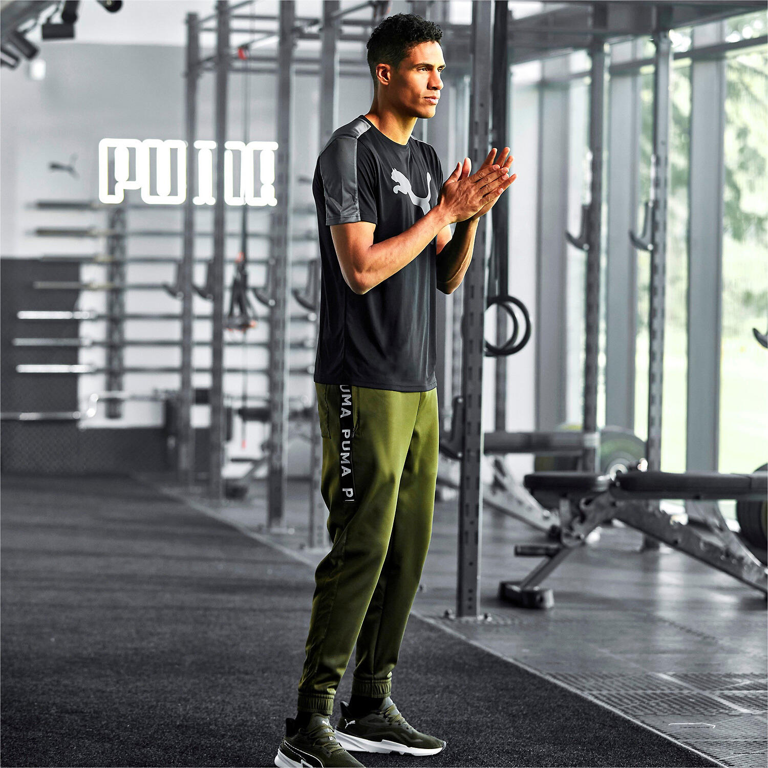 Sporthose lang M TRAIN FIT PWRFLEECE JOGGER 4/5