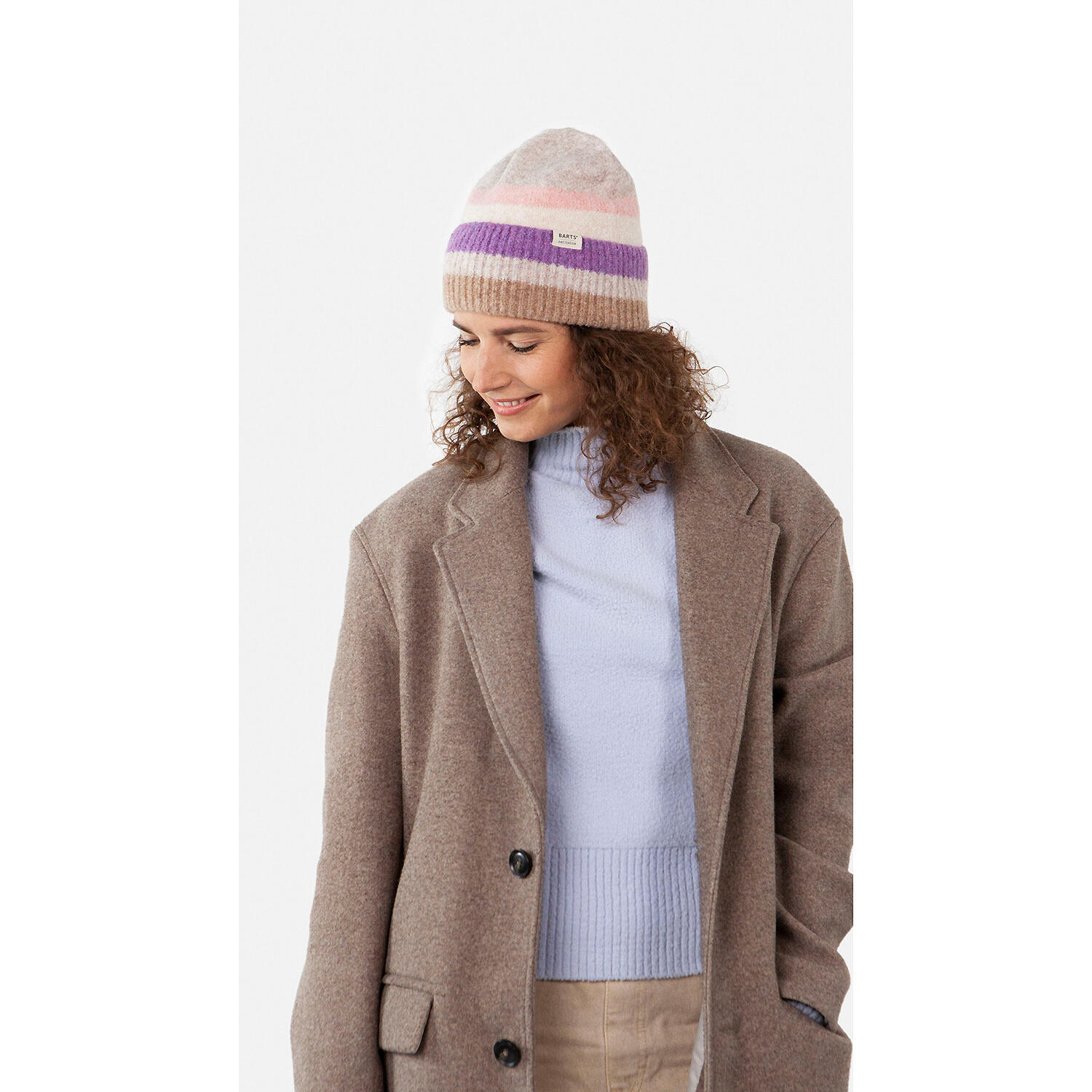 Gorro Barts Simonie color marrón claro para mujer 3/3