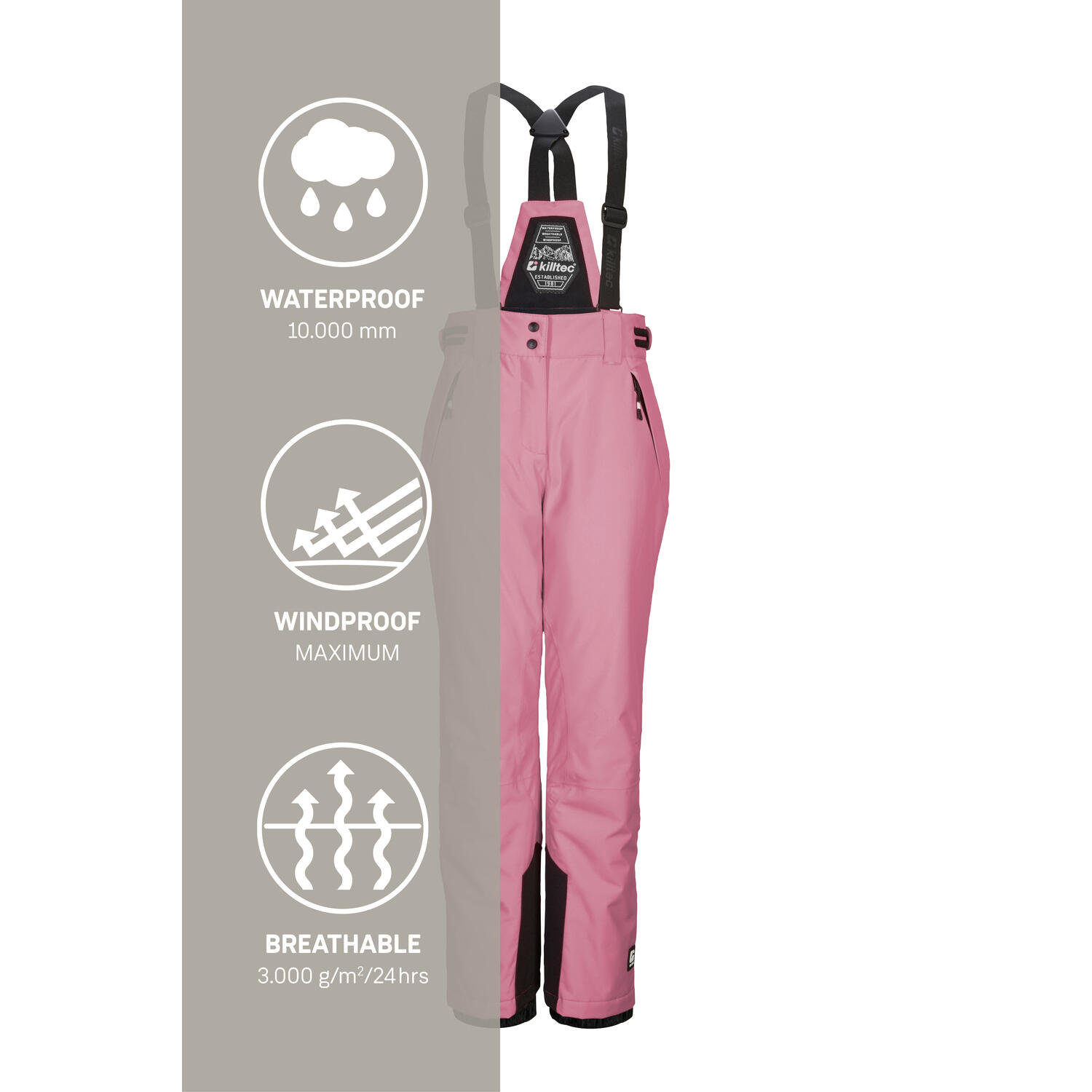 Kinder Skihose KSW 213 GRLS SKI PNTS 6/6